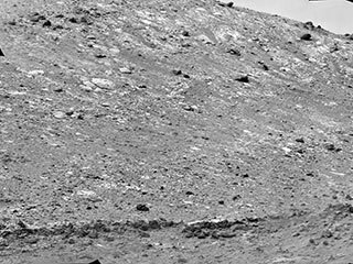 Curiosity Views Gediz Vallis – NASA Mars Exploration