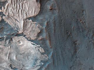 View image for Light-Toned Materials along the Floor and Walls of Ius Chasma