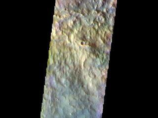 View image for Soffen Crater - False Color