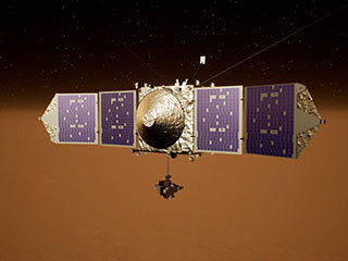 View image for The Day the Solar Wind Disappeared from Mars